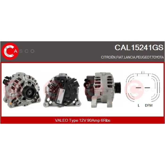 CASCO Generator CAL15241GS CASCO Generator CAL15241GS