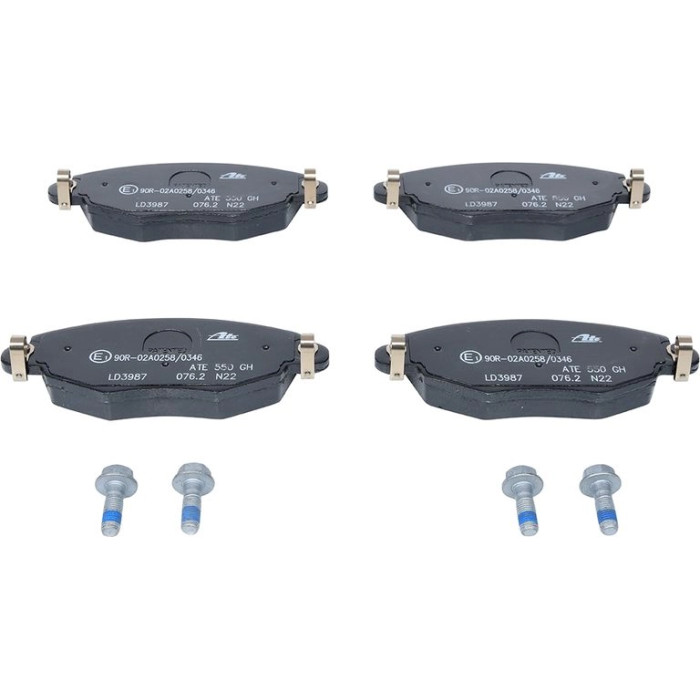 ATE Bremsbelagsatz Ford Vorderachse Mondeo 1.8-3.0 00-07 Keramik 13.0470-3987.2