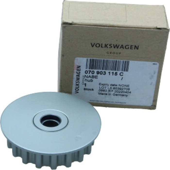 070903115C VAG Original 070903115C VAGLichtmaschinennabe VW Phaeton 02-07, Touareg 03-10, Transporter 03-06 – – OE-Nr. 070903115C