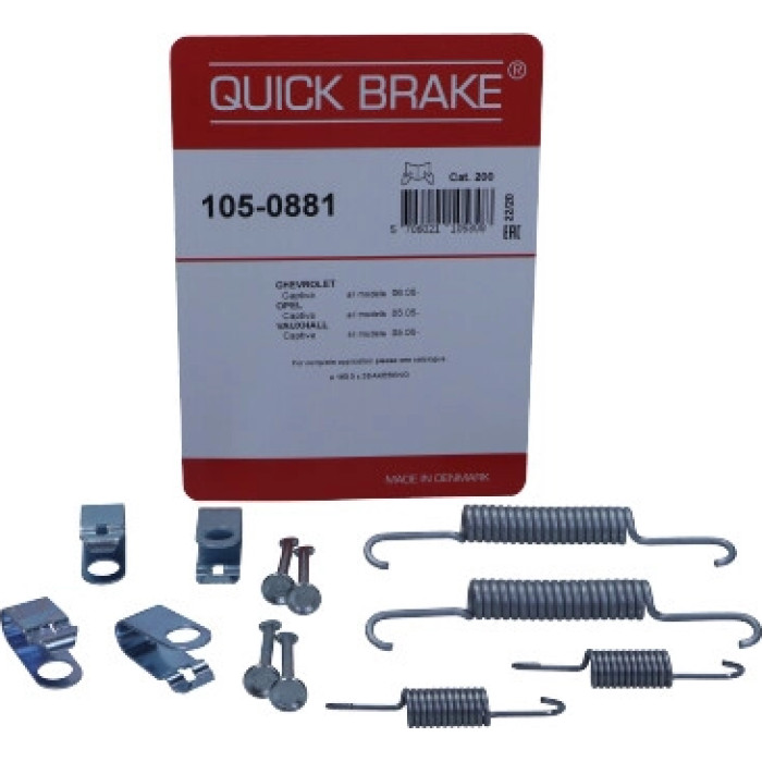 Quick Brake Montagesatz für Bremsbacken 105-0881 Quick Brake Montagesatz für Bremsbacken 105-0881