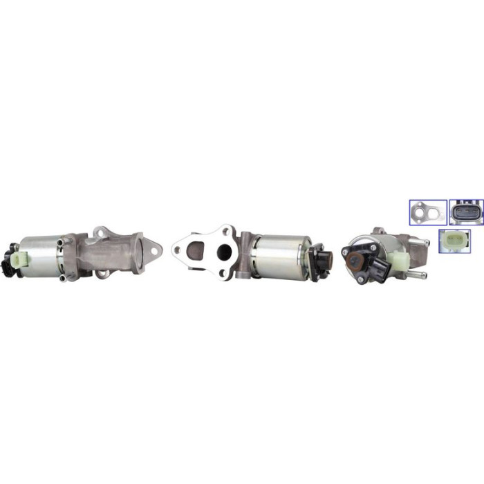 DRI AGR-Ventil 717720145 elektrisch mit Dichtungen DRI AGR-Ventil 717720145 elektrisch mit Dichtungen