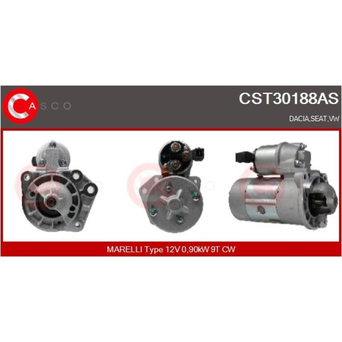 CASCO Anlasser CST30188AS CASCO Anlasser CST30188AS