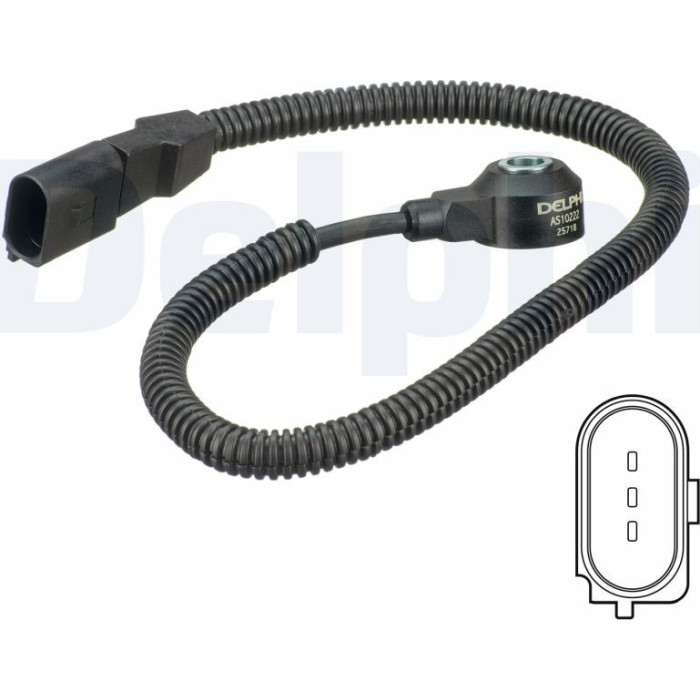 Delphi Klopfsensor AS10222 Delphi Klopfsensor AS10222