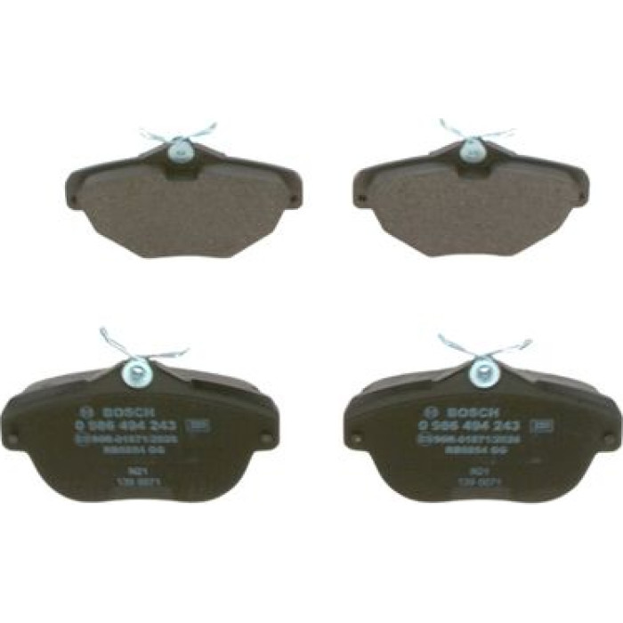 Bosch Bremsbelagsatz 0 986 494 243 Bosch Bremsbelagsatz 0 986 494 243