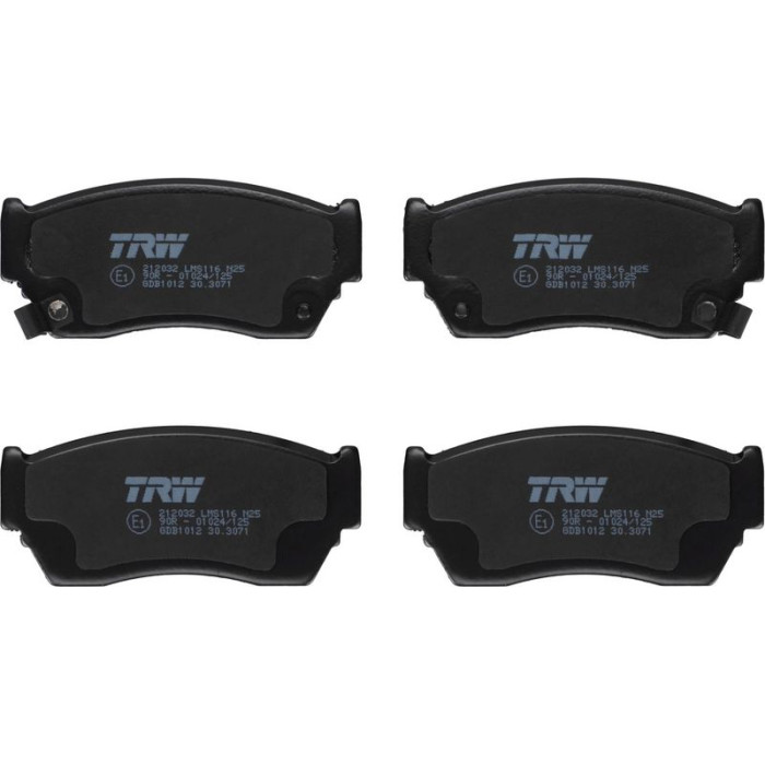 TRW Bremsbeläge Vorderachse GDB1012 TRW Bremsbeläge Vorderachse GDB1012
