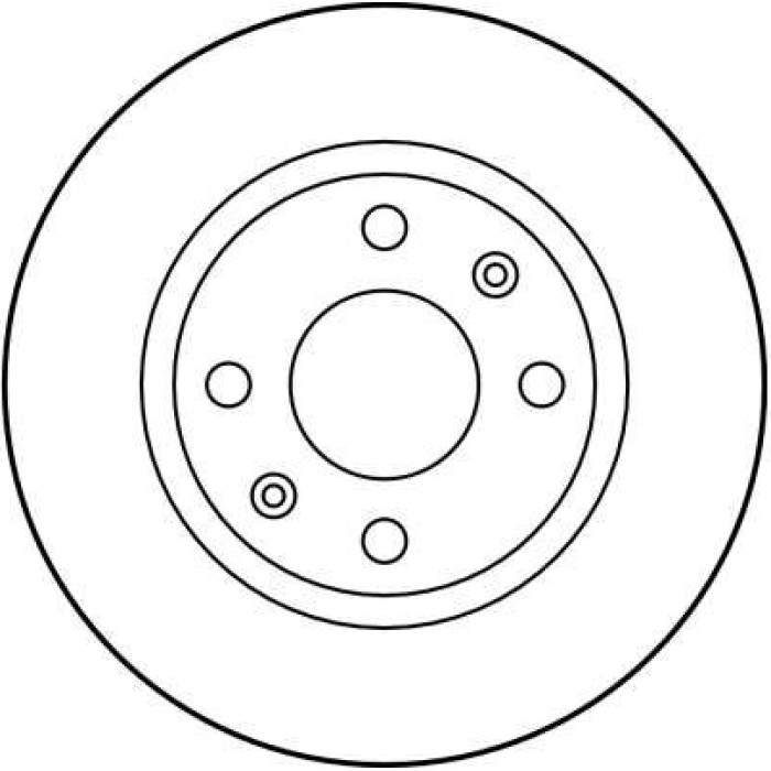 TRW Bremsscheibe Peugeot 406 DF2782 TRW Bremsscheibe Peugeot 406 DF2782