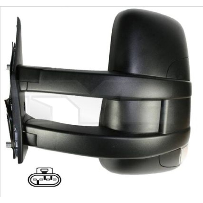 TYC Außenspiegel links manuell verstellbar, konvex, mit Blinker 315-0018 OE Nummer 5801367545 - l TYC Außenspiegel links manuell verstellbar, konvex, mit Blinker 315-0018 OE Nummer 5801367545 - l