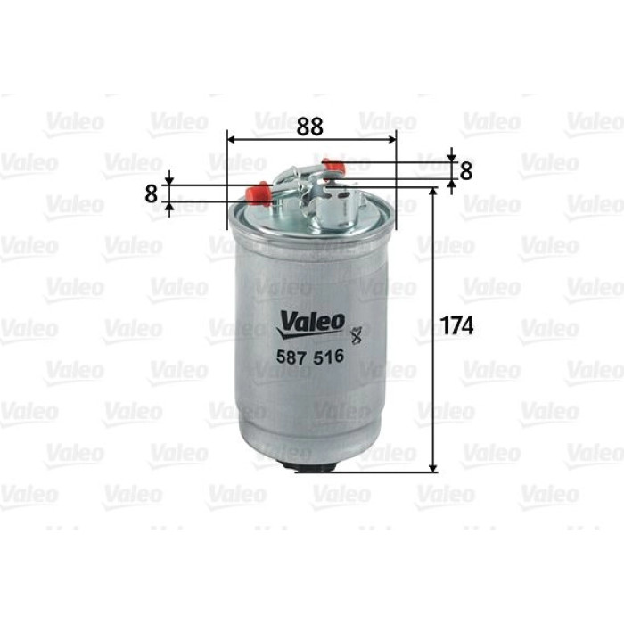 Valeo Kraftstofffilter 587516 Valeo Kraftstofffilter 587516