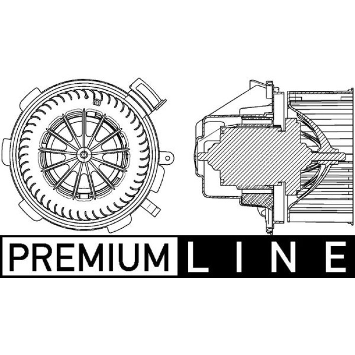 MAHLE Innenraumgebläse AB 88 000P MAHLE Innenraumgebläse AB 88 000P