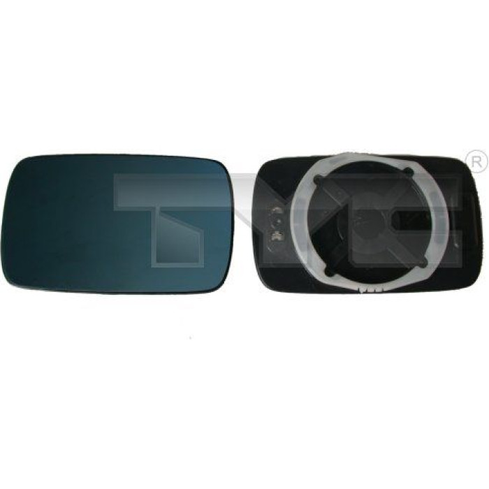 303-0072-1 TYC Spiegelglas für Außenspiegel links plan, blau getönt, beheizbar 303-0072-1 OE Nummer 51161901176 - l 303-0072-1 TYC Spiegelglas für Außenspiegel links plan, blau getönt, beheizbar 303-0072-1 OE Nummer 51161901176 - l