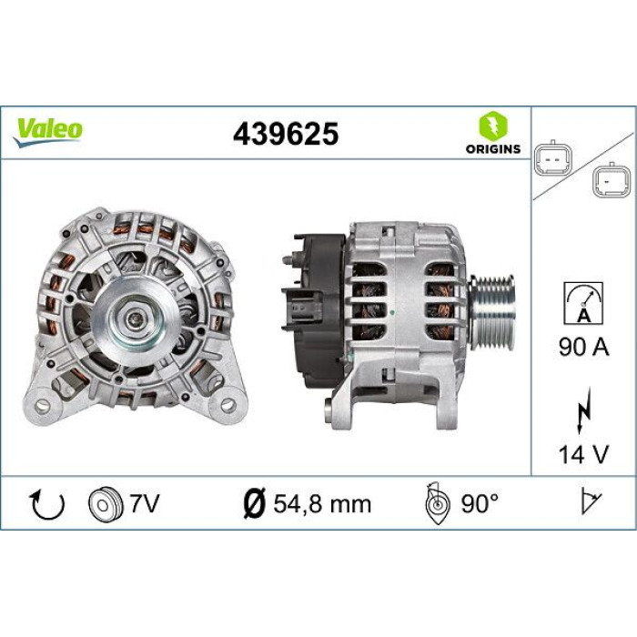 Valeo Lichtmaschine 439625