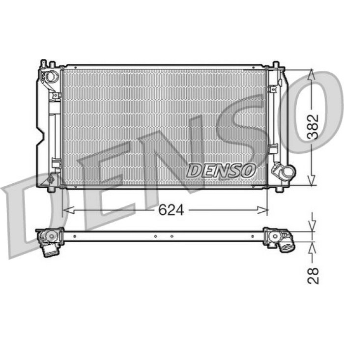 Denso Motorkühler DRM50012