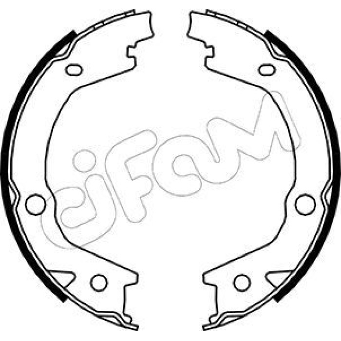 CIFAM Bremsbackensatz, Feststellbremse 153-184 CIFAM Bremsbackensatz, Feststellbremse 153-184