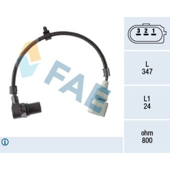FAE Impulsgeber, Kurbelwelle 79463 FAE Impulsgeber, Kurbelwelle 79463