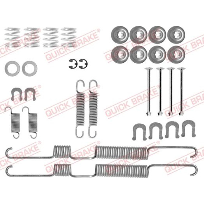 Quick Brake Zubehörsatz für Bremsbacken 105-0698 Quick Brake Zubehörsatz für Bremsbacken 105-0698