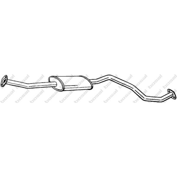 Bosal Schalldämpfer 285-441 Bosal Schalldämpfer 285-441