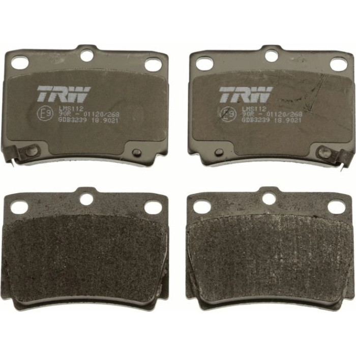 TRW Bremsbeläge Hinterachse GDB3239 TRW Bremsbeläge Hinterachse GDB3239