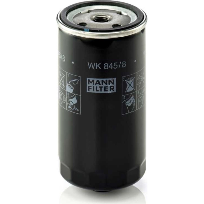 MANN-FILTER Kraftstofffilter WK 845/8 MANN-FILTER Kraftstofffilter WK 845/8