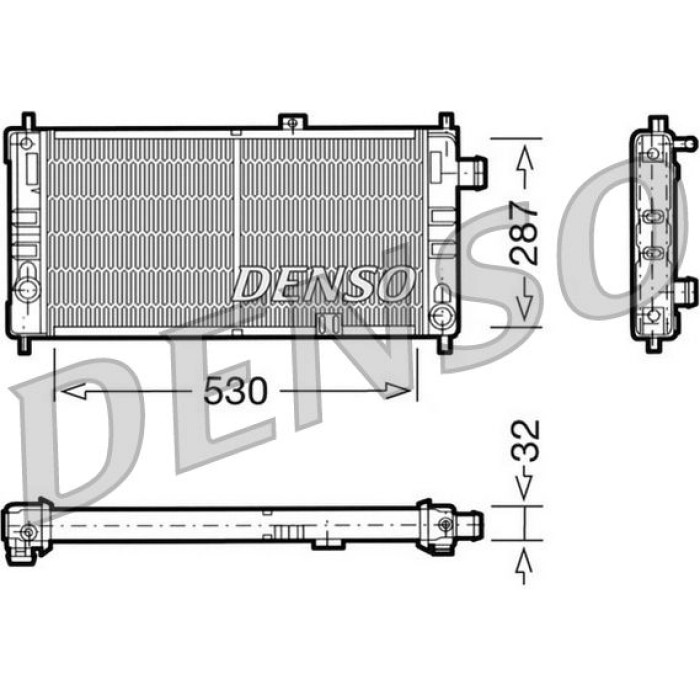 DRM20064 Denso Motorkühler DRM20064 DRM20064 Denso Motorkühler DRM20064