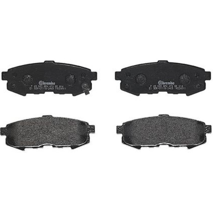 BREMBO Bremsklötze HA P 49 042 BREMBO Bremsklötze HA P 49 042