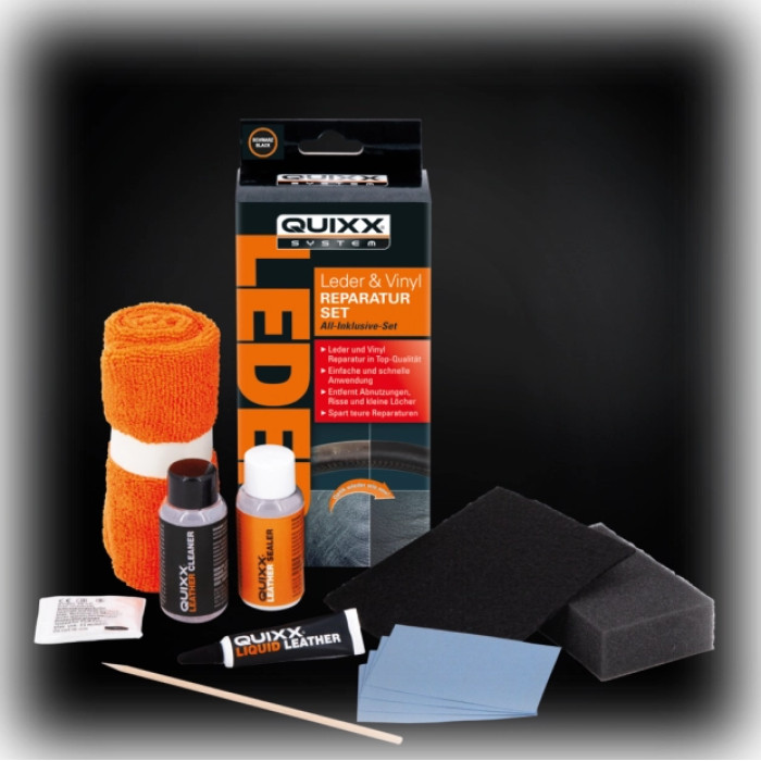 Quixx Leder & Vinyl Reparatur Set 10258 Quixx Leder & Vinyl Reparatur Set 10258