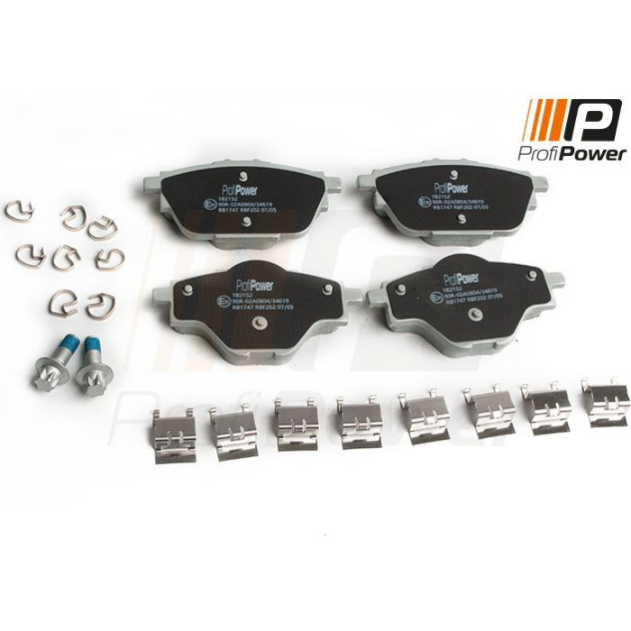Profipower Bremsbelagsatz 1B2152 Profipower Bremsbelagsatz 1B2152