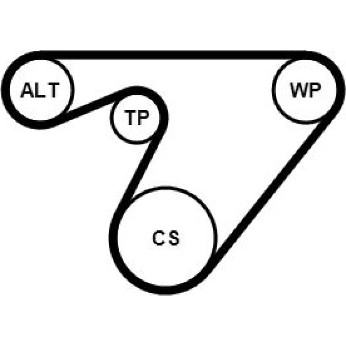 Continental CTAM Timing-Kit 6PK1180WP2 Continental CTAM Timing-Kit 6PK1180WP2