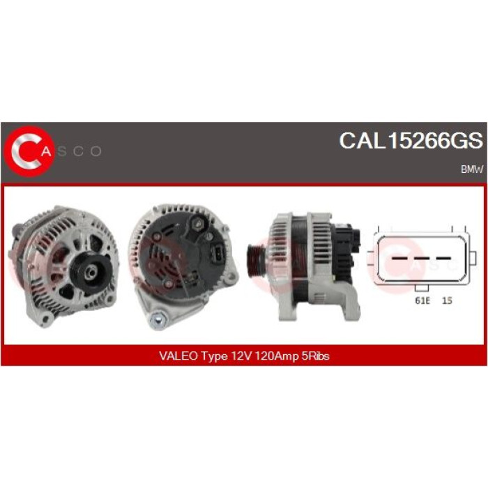 CASCO Generator CAL15266GS CASCO Generator CAL15266GS