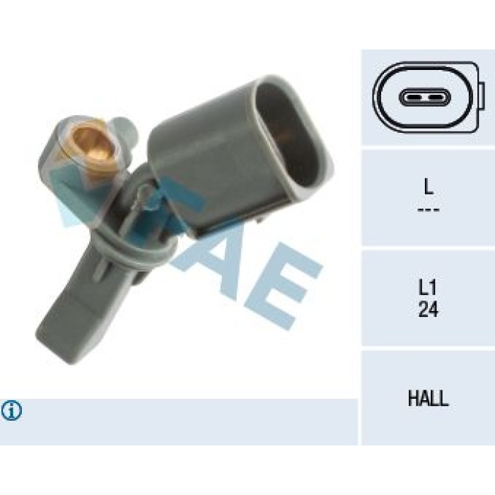 78162 FAE Sensor, Raddrehzahl 78162