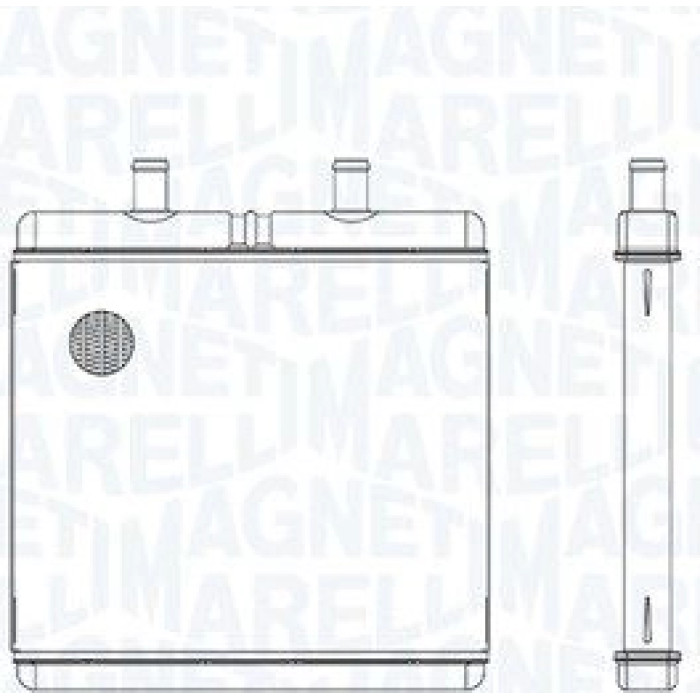 Magneti Marelli Heizungswärmetauscher 350218072000 Magneti Marelli Heizungswärmetauscher 350218072000