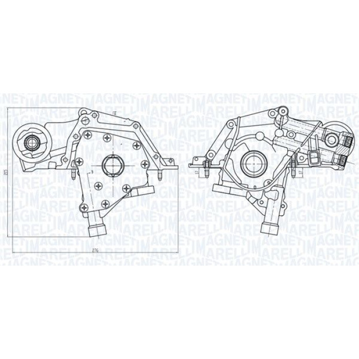 Magneti Marelli Ölpumpe 351516000083 Magneti Marelli Ölpumpe 351516000083