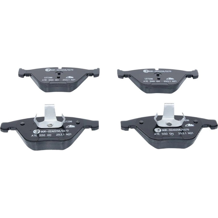 ATE Bremsbelagsatz BMW S. 5 2.0-4.0 04-10 Keramik 13.0470-7296.2 ATE Bremsbelagsatz BMW S. 5 2.0-4.0 04-10 Keramik 13.0470-7296.2
