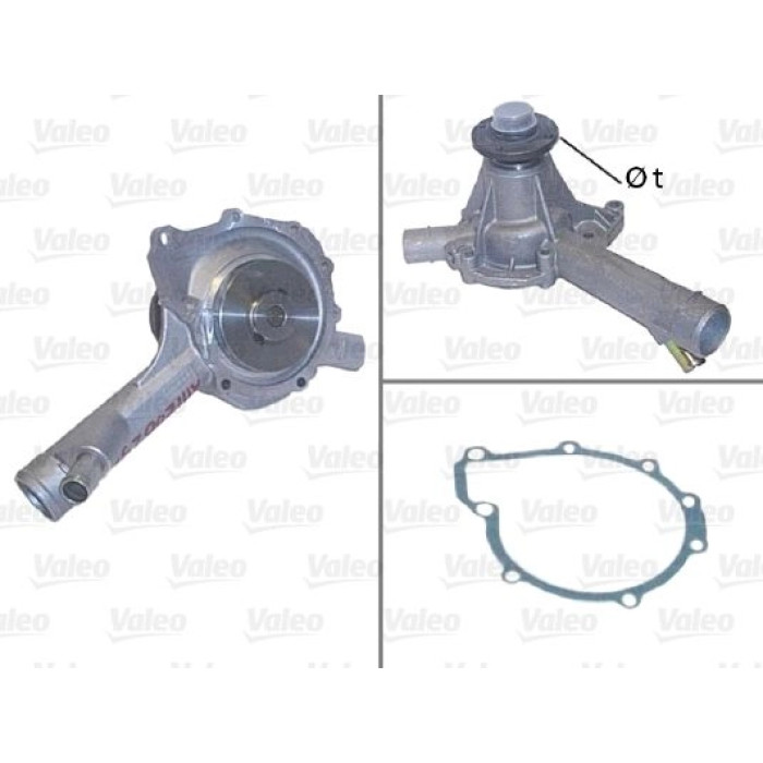 Valeo Wasserpumpe / Kühlmittelpumpe 506660 Valeo Wasserpumpe / Kühlmittelpumpe 506660
