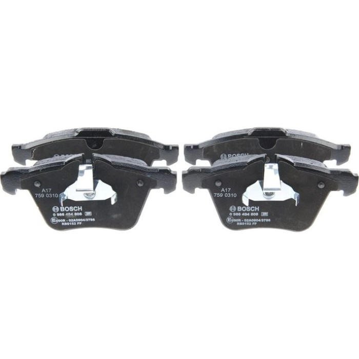 Bosch Bremsbelagsatz Vorderachse 0 986 494 808 Bosch Bremsbelagsatz Vorderachse 0 986 494 808