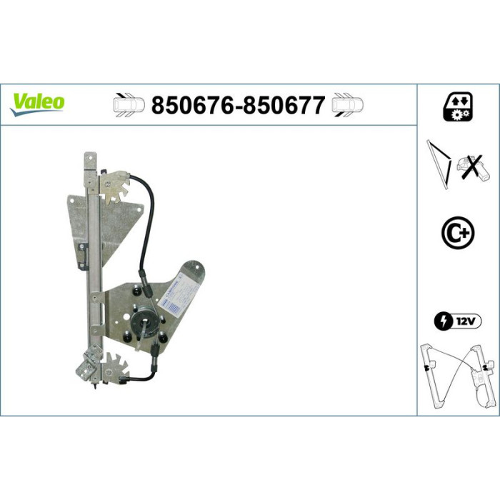 VALEO 850677 Fensterheber VALEO 850677 Fensterheber