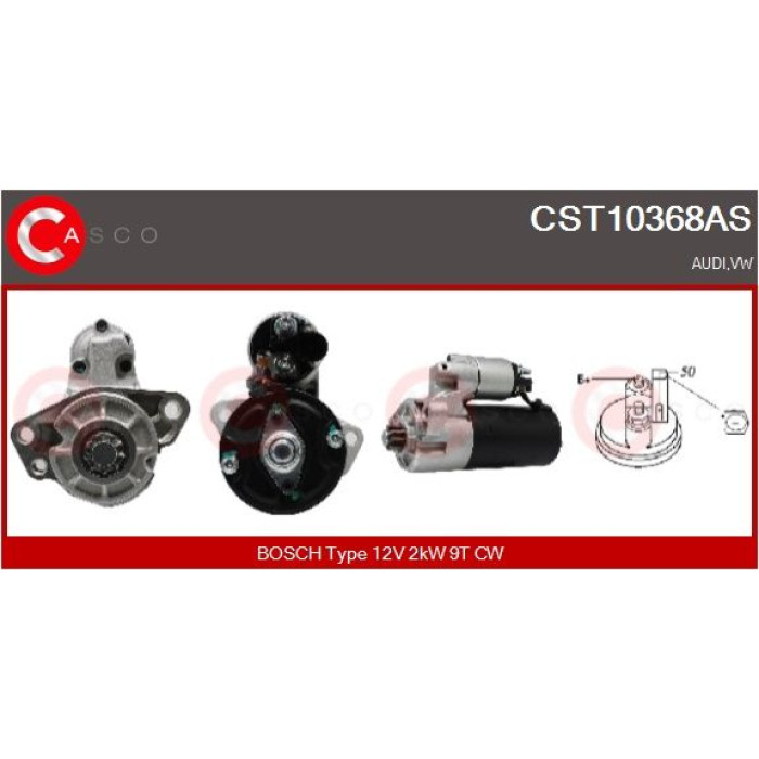 CASCO Anlasser CST10368AS CASCO Anlasser CST10368AS