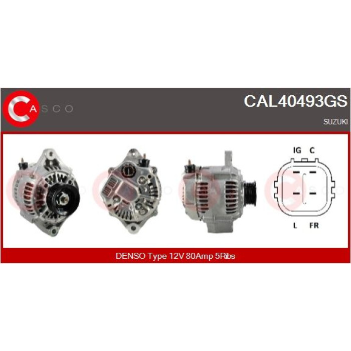 CASCO Generator CAL40493GS CASCO Generator CAL40493GS