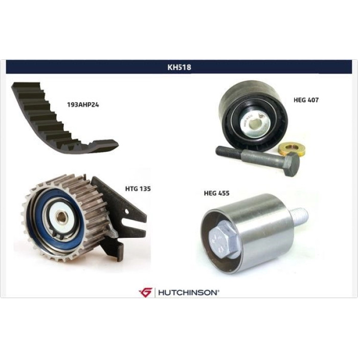 KH 518 HUTCHINSON Zahnriemensatz KH 518 KH 518 HUTCHINSON Zahnriemensatz KH 518