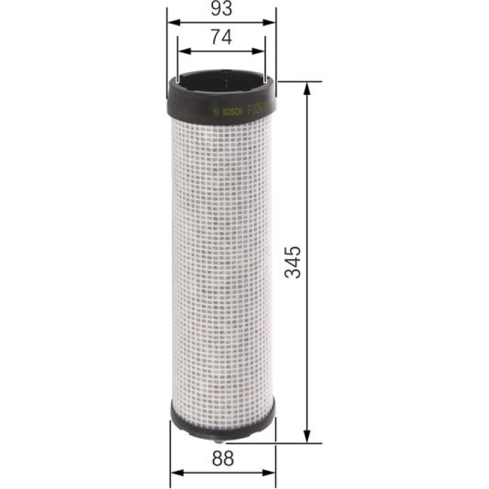 F 026 400 333 Bosch Sekundärluftfilter F 026 400 333 F 026 400 333 Bosch Sekundärluftfilter F 026 400 333