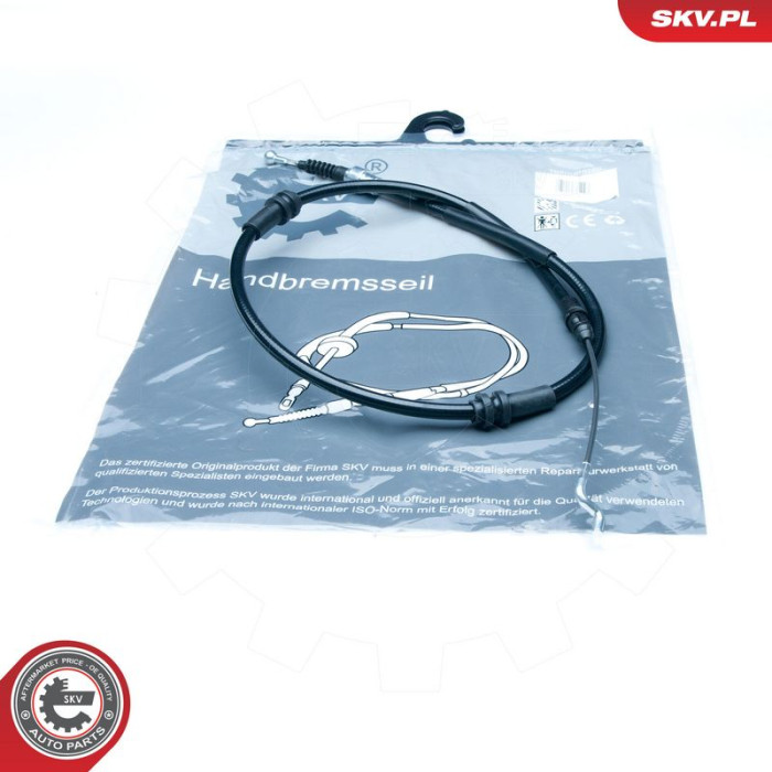 25SKV546 SKV GERMANY Handbremsseil Seilzug Festellbremse 25SKV546 25SKV546 SKV GERMANY Handbremsseil Seilzug Festellbremse 25SKV546