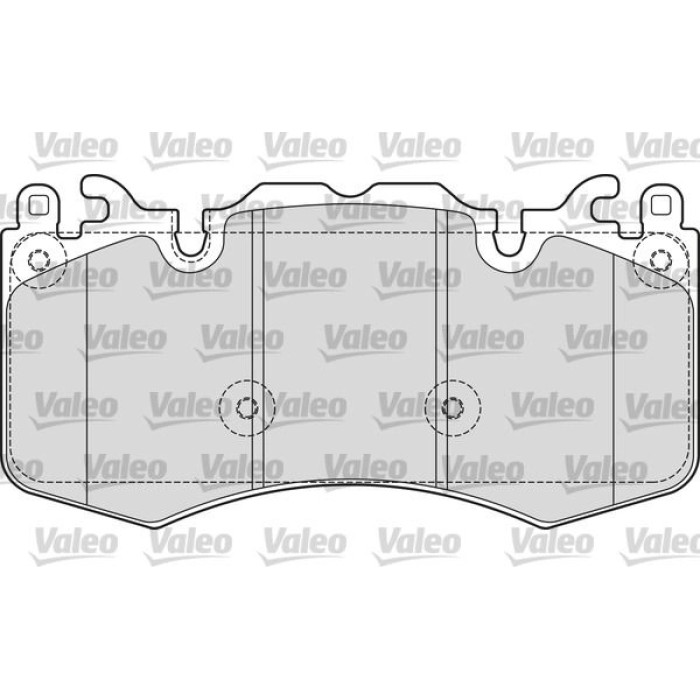 Valeo Bremsbelagsatz 601656 Valeo Bremsbelagsatz 601656