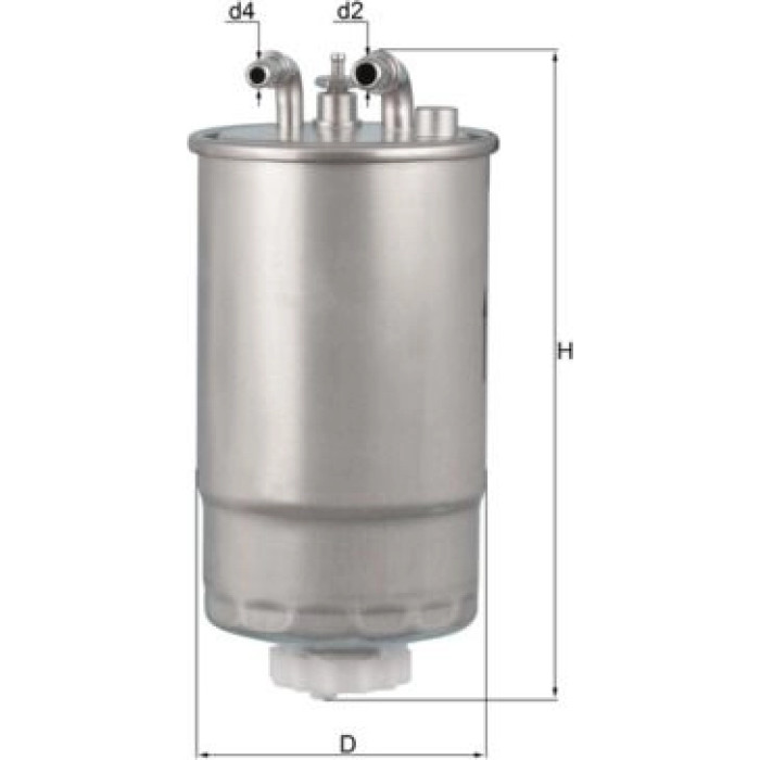 MAHLE Kraftstofffilter KL 568 MAHLE Kraftstofffilter KL 568