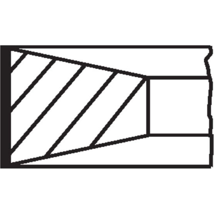 MAHLE Kolbenringsatz 031 89 N0 MAHLE Kolbenringsatz 031 89 N0