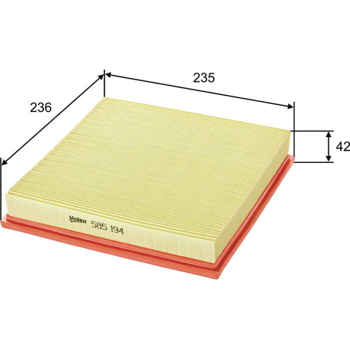Valeo Luftfilter 585194