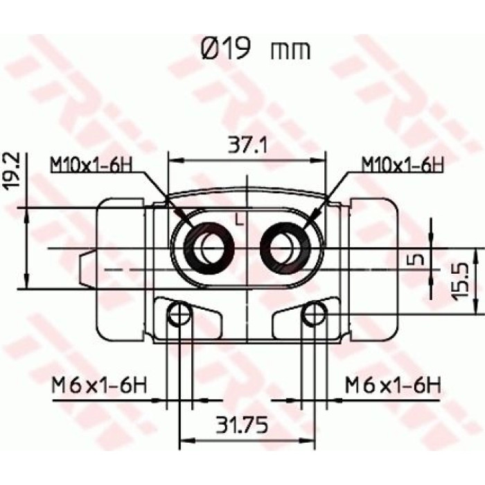 TRW Radbremszylinder BWD188
