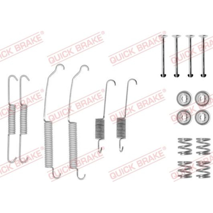 Quick Brake Montagesatz für Bremsbacken 105-0618 Quick Brake Montagesatz für Bremsbacken 105-0618