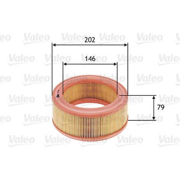 Valeo Luftfilter 585642 Valeo Luftfilter 585642