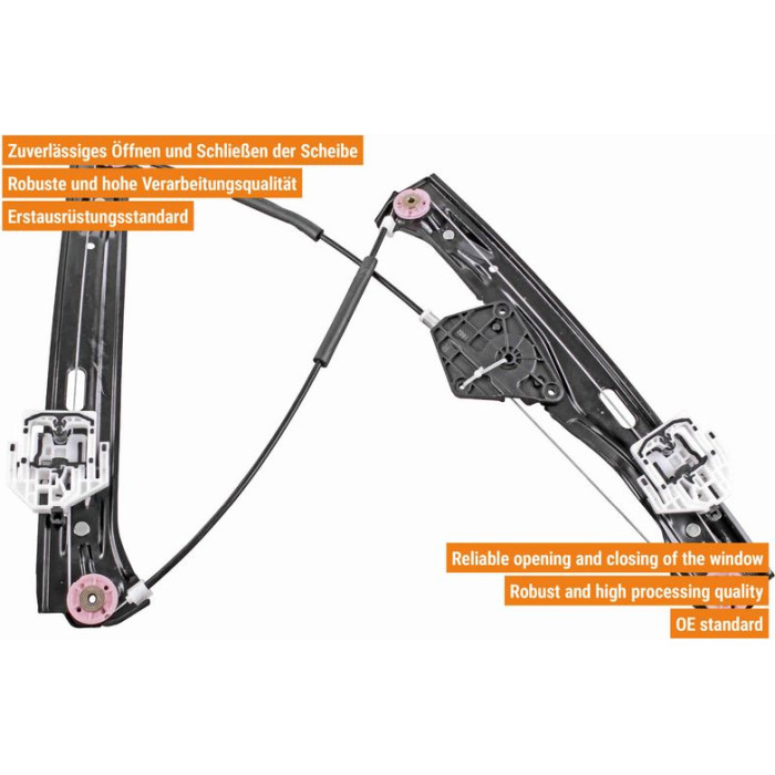 VAICO V20-7394 Fensterheber vorne rechts, ohne Motor, elektrisch VAICO V20-7394 Fensterheber vorne rechts, ohne Motor, elektrisch