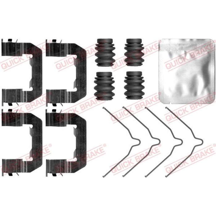 Quick Brake Zusatzsatz für Scheibenbremsbeläge 109-0103 Quick Brake Zusatzsatz für Scheibenbremsbeläge 109-0103