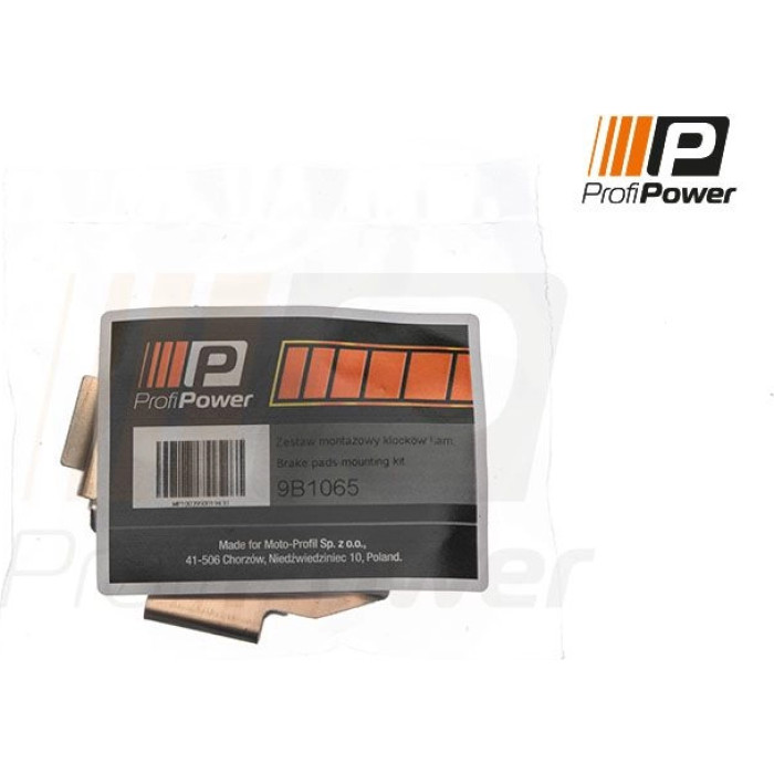 Profipower Bremsbelag-Zubehörsatz 9B1065 Profipower Bremsbelag-Zubehörsatz 9B1065